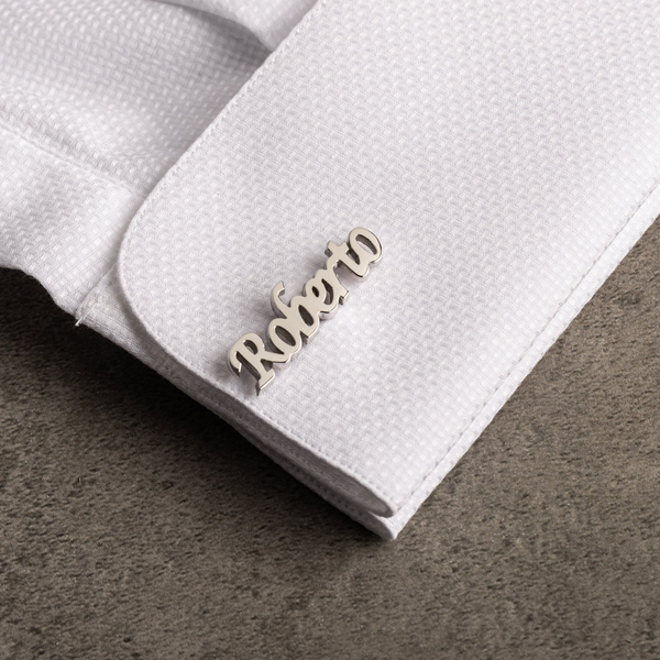 Timeless Italic Personalized Cufflinks For Men