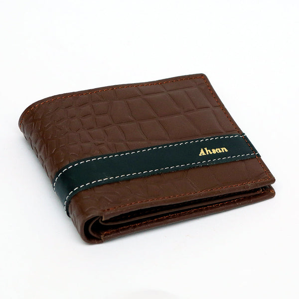 Brown Crocodile Wallet