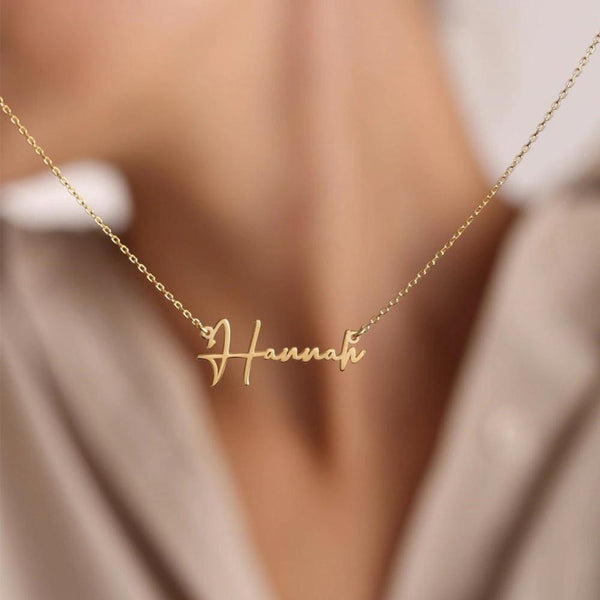 Custom name necklace