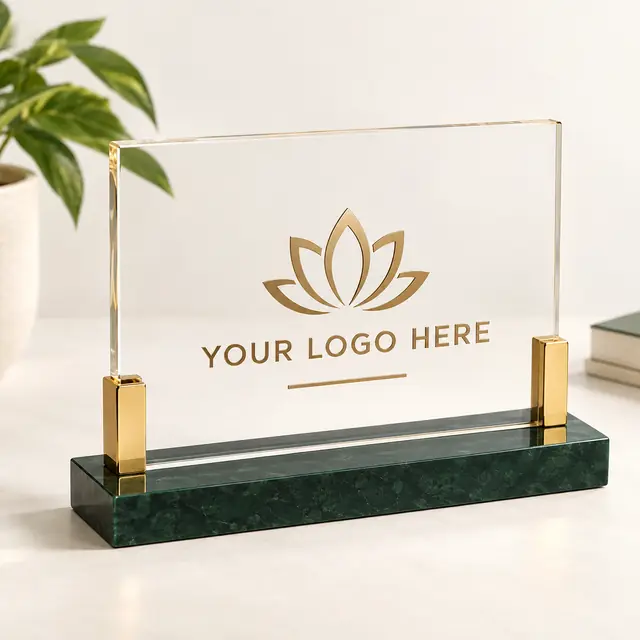 Custom acrylic logo sign