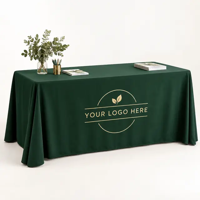 Custom branded table cover