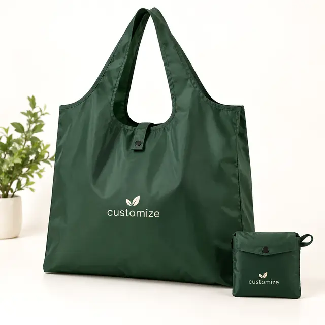 Custom foldable shopping bag