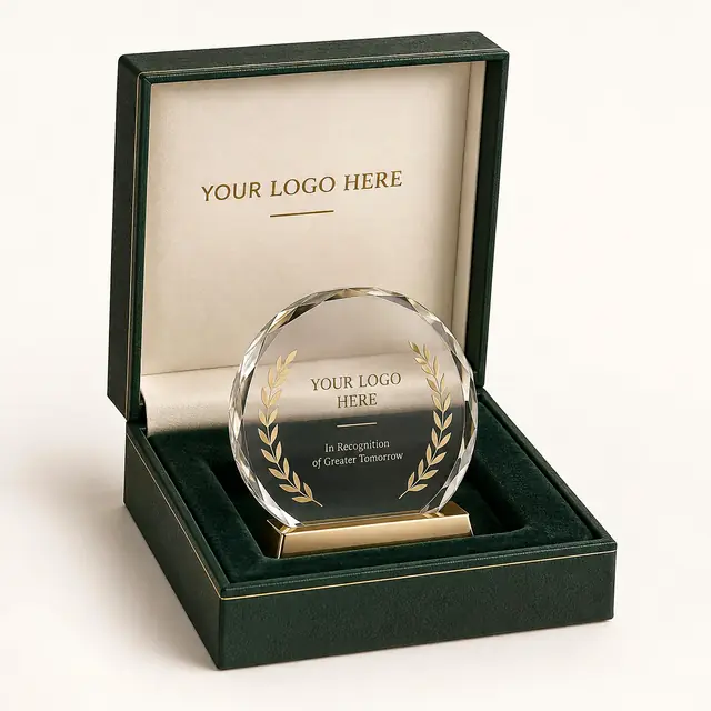 Elegant award presentation case