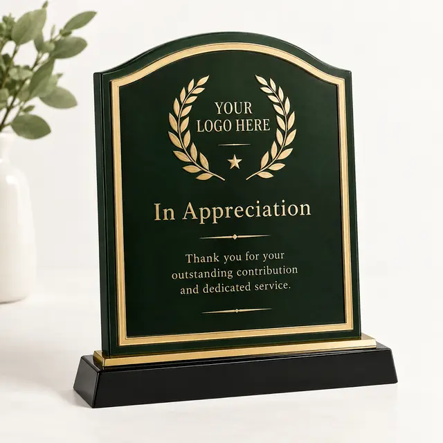 Elegant Custom Commemorative Plaque
