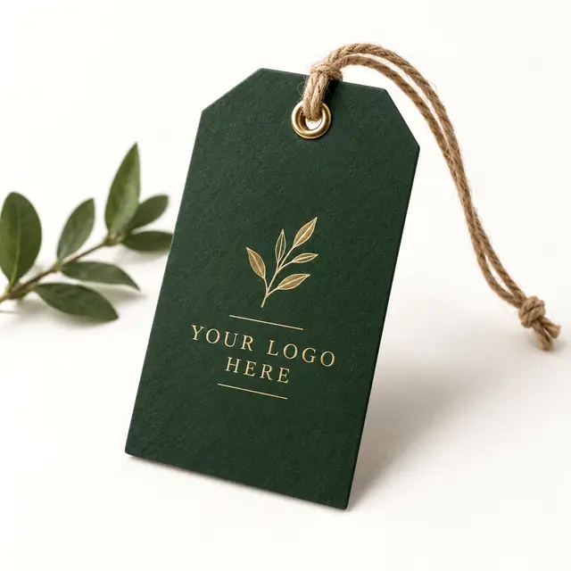 Elegant custom hang tags