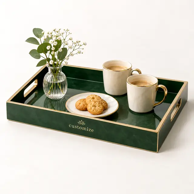 Elegant custom serving trays