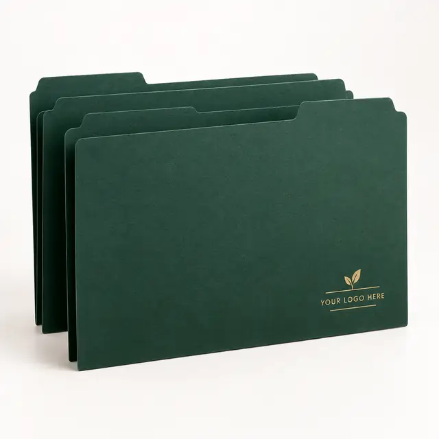 Elegant customizable file folders