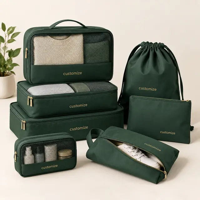 Elegant Travel Organizer Set