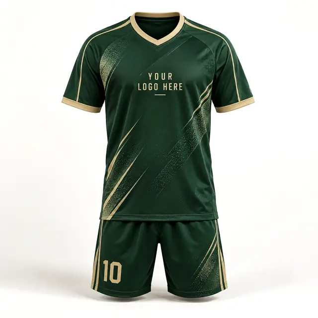 Forest green custom sports jerseys