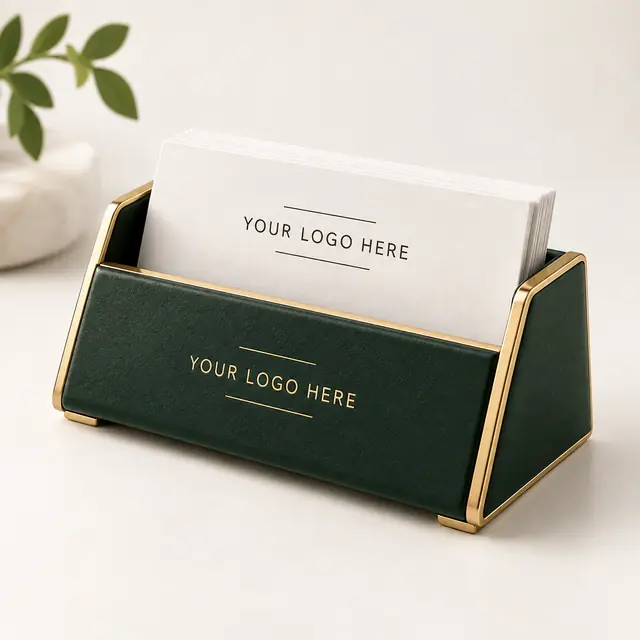 Forest Green Visiting Card Stand