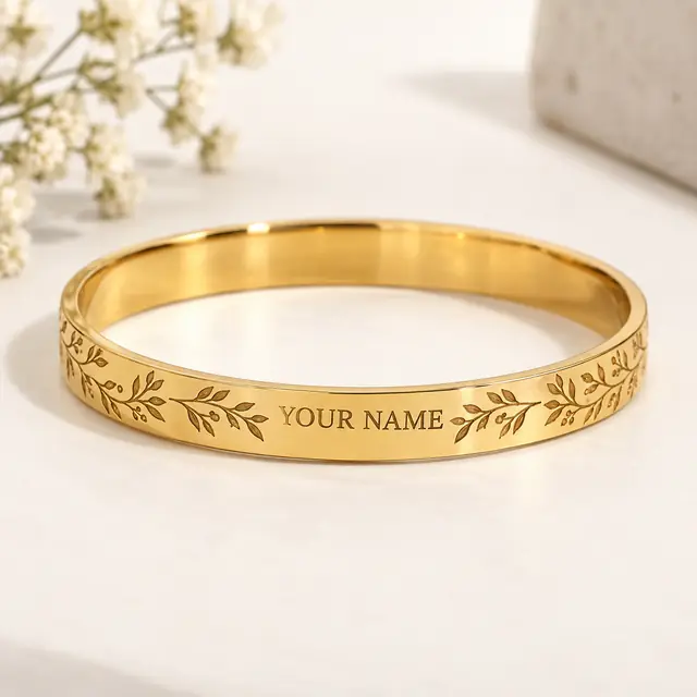 Personalized Engraved Bangles